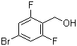 structure of CAS# 162744-59-4, 4-Bromo-2,6-difluorobenzyl alcohol;2,6-Difluoro-4-bromobenzyl alcohol