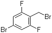 4-Bromo-2,6-difluorobenzyl bromide molecular structure (CAS 162744-60-7)