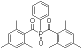 Phenylbis(2,4,6-trimethylbenzoyl)phosphine oxide molecular structure (CAS 162881-26-7)