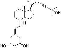 Inecalcitol molecular structure (CAS 163217-09-2)