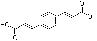 structure of CAS# 16323-43-6, 1,4-Phenylenediacrylic acid;NSC 133919; p-Phenylenebis[acrylic acid]; p-Phenylenediacrylic acid