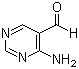 4-Aminopyrimidine-5-carboxaldehyde molecular structure (CAS 16357-83-8)