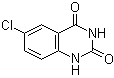 structure of CAS# 1640-60-4, 6-Chloroquinazolin-2,4(1H,3H)-dione;6-Chloro-2,4-dioxo-1,2,3,4-tetrahydroquinazoline; 6-Chloro-2,4-quinazolinediol; NSC 194820