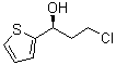 (alphaS)-alpha-(2-Chloroethyl)-2-thiophenemethanol molecular structure (CAS 164071-56-1)