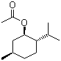乙酸薄荷酯分子结构 (CAS 16409-45-3)