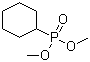 structure of CAS# 1641-61-8, Dimethyl cyclohexanephosphonate;P-Cyclohexylphosphonic acid dimethyl ester