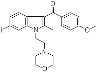 AM-630 molecular structure (CAS 164178-33-0)