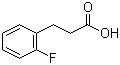 3-(2-Fluorophenyl)propionic acid molecular structure (CAS 1643-26-1)