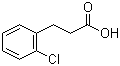结构式 CAS# 1643-28-3, 3-(2-氯苯基)丙酸