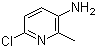 structure of CAS# 164666-68-6, 3-Amino-6-chloro-2-picoline;3-Amino-6-chloro-2-methylpyridine