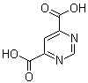 4,6-Pyrimidinedicarboxylic acid molecular structure (CAS 16490-02-1)