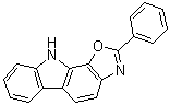 2-Phenyl-10H-oxazolo[5,4-a]carbazole molecular structure (CAS 1650558-67-0)