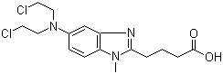 Bendamustine molecular structure (CAS 16506-27-7)