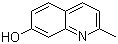 2-Methylquinolin-7-ol molecular structure (CAS 165112-03-8)