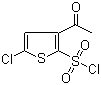 3-Acetyl-5-chlorothiophene-2-sulfonyl chloride molecular structure (CAS 165117-07-7)