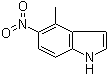 4-Methyl-5-nitro-1H-indole molecular structure (CAS 165250-69-1)