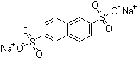 structure of CAS# 1655-45-4, 2,6-Naphthalenedisulfonic acid disodium salt;2,6-Naphthalene Disulphonate