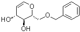 1,5-Anhydro-2-deoxy-6-O-(phenylmethyl)-D-arabino-hex-1-enitol molecular structure (CAS 165524-85-6)