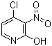 structure of CAS# 165547-79-5, 4-Chloro-2-hydroxy-3-nitropyridine;4-Chloro-3-nitro-1H-pyridin-2-one