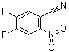 4,5-Difluoro-2-nitrobenzonitrile molecular structure (CAS 165671-05-6)