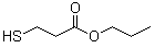 Propyl 3-mercaptopropanoate molecular structure (CAS 165804-07-9)