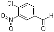 structure of CAS# 16588-34-4, 4-Chloro-3-nitrobenzaldehyde