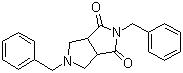 structure of CAS# 165893-99-2, 2,5-Dibenzyltetrahydropyrrolo[3,4-c]pyrrole-1,3-dione;2,5-Dibenzyltetrahydropyrrolo[3,4-c]pyrrole-1,3(2H,3aH)-dione