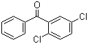 structure of CAS# 16611-67-9, 2,5-Dichlorobenzophenone