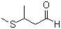 3-(Methylthio)butanal molecular structure (CAS 16630-52-7)