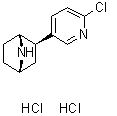 Epibatidine dihydrochloride molecular structure (CAS 166374-43-2)