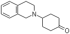 4-(3,4-二氢-2(1H)-异喹啉基)环己酮分子结构 (CAS 166398-23-8)