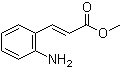 3-(2-Aminophenyl)-2-propenoic acid methyl ester molecular structure (CAS 1664-62-6)