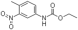结构式 CAS# 16648-53-6, N-(4-甲基-3-硝基苯基)氨基甲酸乙酯
