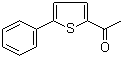 1-(5-苯基噻吩-2-基)乙酮分子结构 (CAS 1665-41-4)