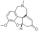 structure of CAS# 1668-86-6, (+/-)-Narwedine;(+/-)-3-Deoxy-3-oxogalanthamine; DL-Narwedine