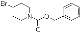 结构式 CAS# 166953-64-6, 4-溴哌啶-1-甲酸苄酯