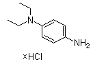 结构式 CAS# 16713-15-8, 4-氨基-N,N-二乙基苯胺盐酸盐