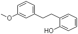 结构式 CAS# 167145-13-3, 2-[2-(3-甲氧基苯基)乙基]苯酚