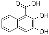 2,3-二羟基萘-1-甲酸分子结构 (CAS 16715-77-8)