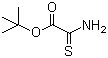 2-硫代草氨酸叔丁酯分子结构 (CAS 16721-41-8)