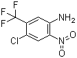 4-Chloro-2-nitro-5-(trifluoromethyl)aniline molecular structure (CAS 167415-22-7)