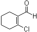 structure of CAS# 1680-73-5, 2-Chloro-1-cyclohexenecarboxaldehyde;2-Chloro-1-cyclohexene-1-carboxaldehyde; 2-Chloro-1-formylcyclohexene