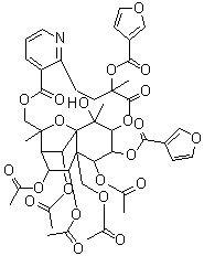 18-O-(3-Furoyl)wilfortrine molecular structure (CAS 168009-85-6)