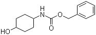 N-Cbz-4-aminocyclohexanol molecular structure (CAS 16801-62-0)