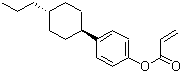 结构式 CAS# 168274-89-3, 2-丙烯酸 4-(反式-4-丙基环己基)苯基酯