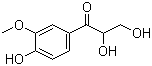 结构式 CAS# 168293-10-5, C-藜芦酰乙二醇