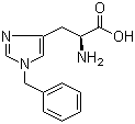 1-Benzyl-L-histidine molecular structure (CAS 16832-24-9)