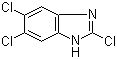 2,5,6-Trichlorobenzimidazole molecular structure (CAS 16865-11-5)