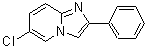 6-Chloro-2-phenylimidazo[1,2-a]pyridine molecular structure (CAS 168837-18-1)