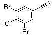 3,5-二溴-4-羟基苯腈分子结构 (CAS 1689-84-5)